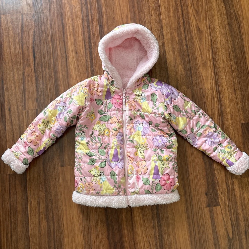 Disney Princess girls reversible jacket